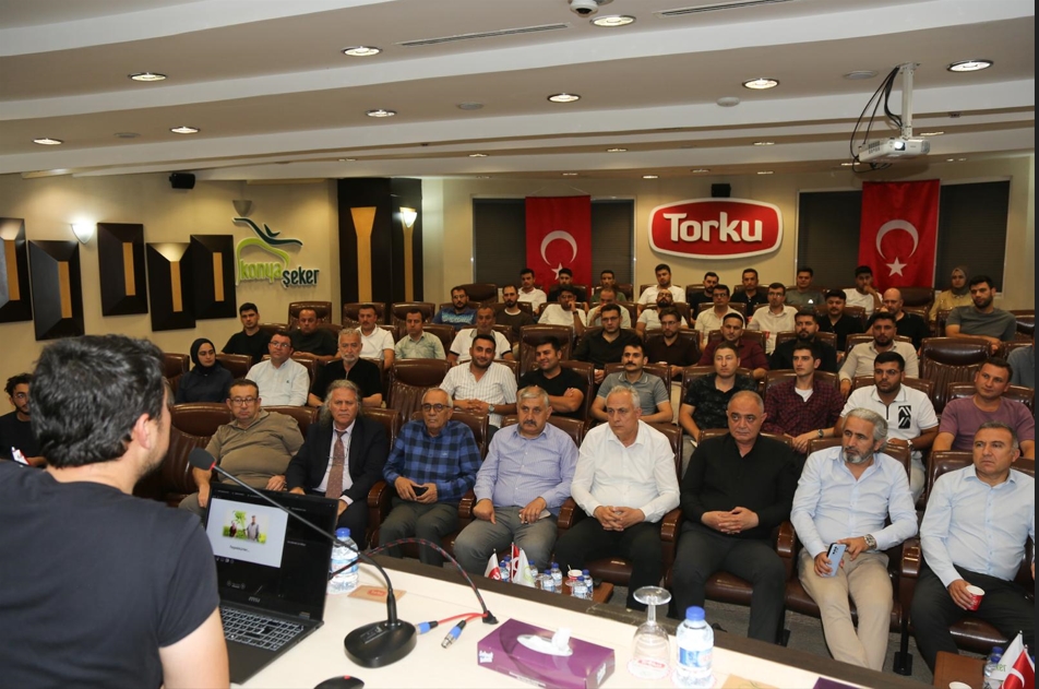 KONYA ŞEKER VE KGTÜ, TEKNİK PERSONELİ MİKROBİYAL VE ORGANİK GÜBRE HAKKINDA BİLGİLENDİRDİ