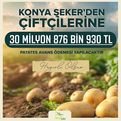 Konya Şeker’den çiftçilere can suyu