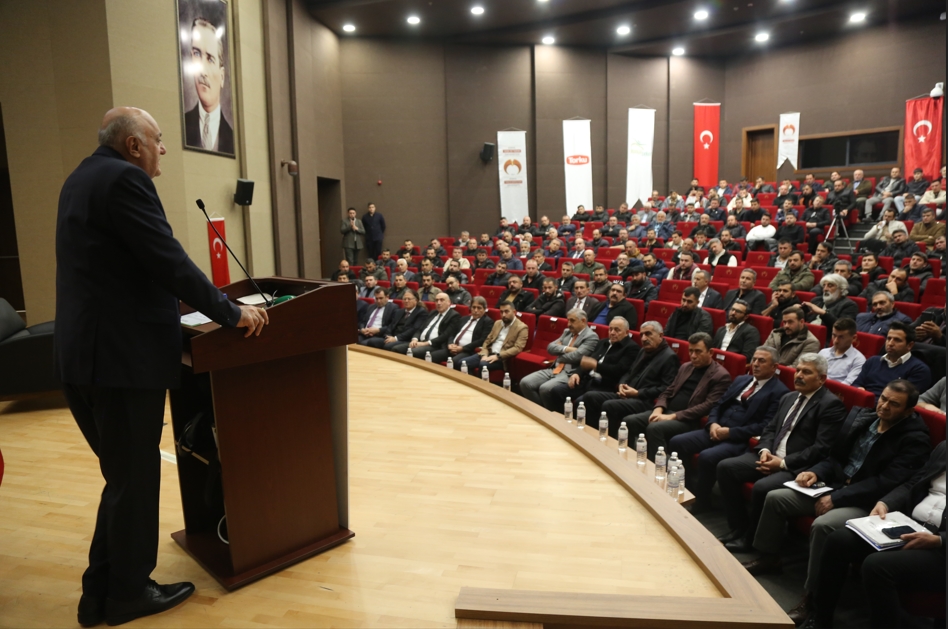 BAŞKAN ERKOYUNCU, "KONYA OVASI KIRMIZI ALARMDA"