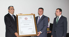  Cihanbeyli Belediye Meclisi, Pankobirlik Genel Başkanı Recep Konuk’a “Fahri Hemşehrilik” Beratı verdi.
