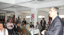 Pankobirlik Genel Başkanı Recep Konuk, Altınekin’de Seydişehirlilerle buluştu.